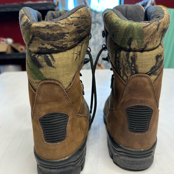 Magnum Sportsman Men’s 9.5 Camo Leather Hunting Boots Thinsulate Hi-Tec Eco Tred - Picture 5 of 13